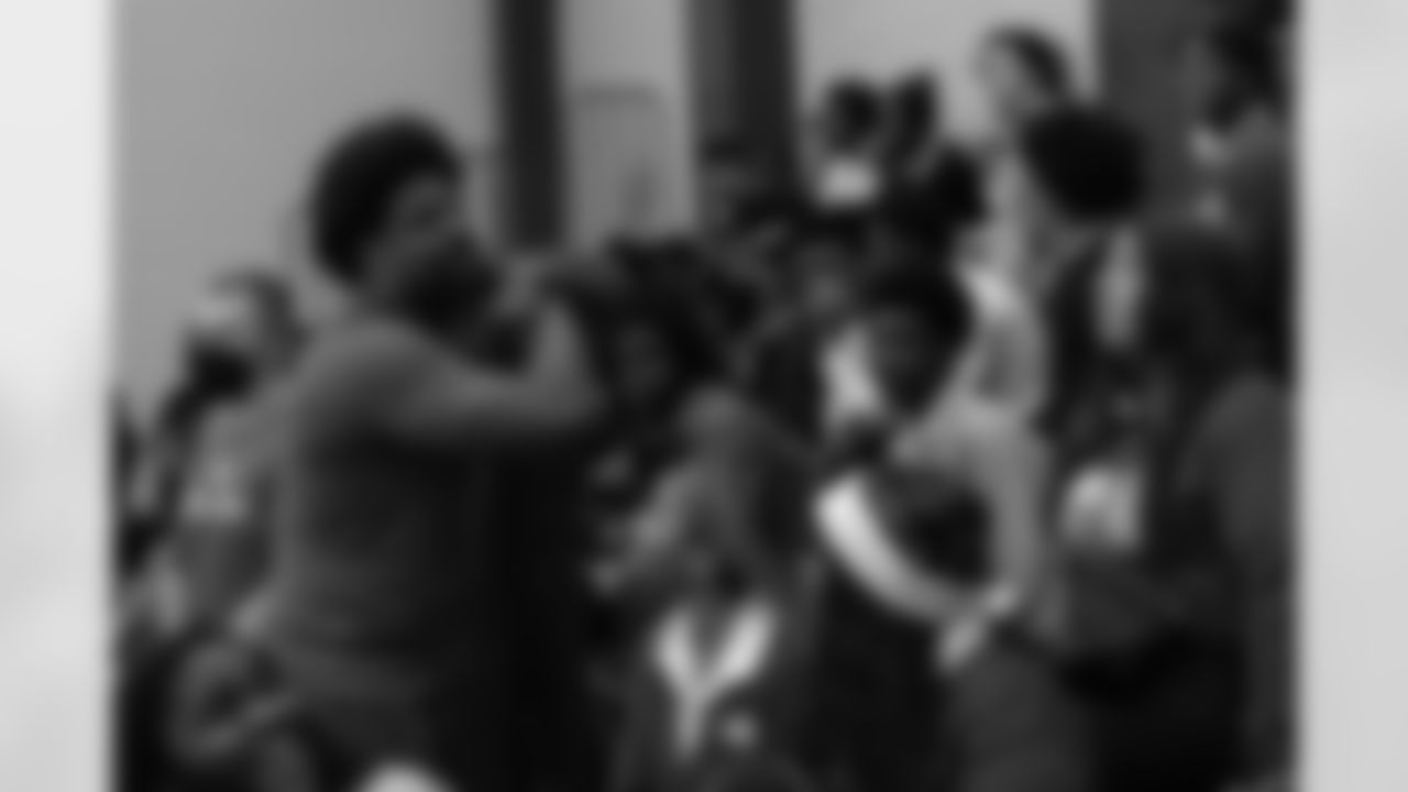 New Orleans Saints defensive end Cameron Jordan visited John F. Kennedy High School as part of Old Spice School of Swagger's pep rally series on Tuesday, December 13, 2022.