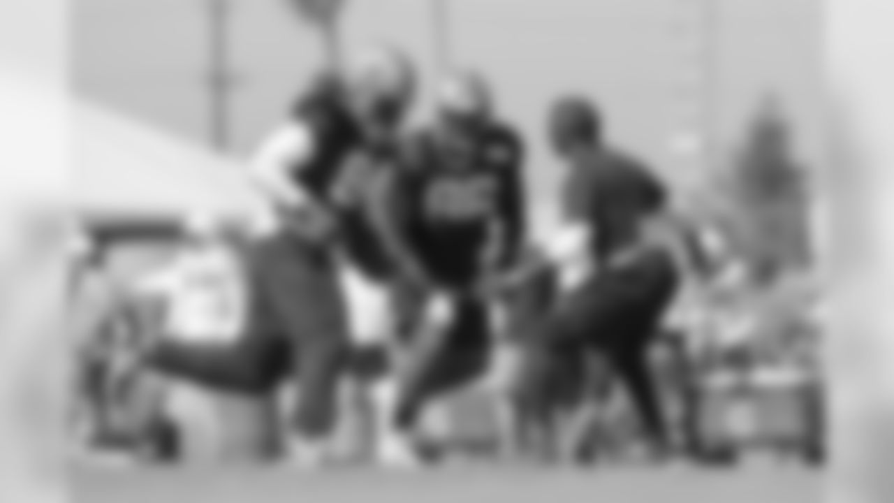 Action photos of New Orleans Saints Training Camp presented by Verizon at joint practice with the Los Angeles Chargers at Jack R. Hammett Sports Complex in Costa Mesa, CA. on August 16, 2019.
