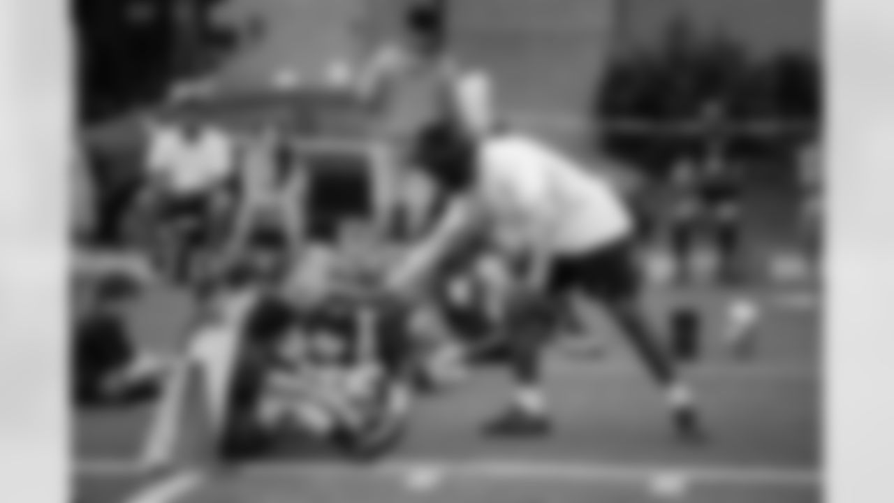 New Orleans Saints linebacker Andrew Dowell hosted his annual "Do Well" youth football camp at St. Edward High School in Ohio on Saturday, July 15, 2023.