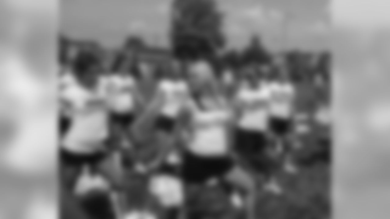 Saintsation Cheerleader Clinic in Canton OH