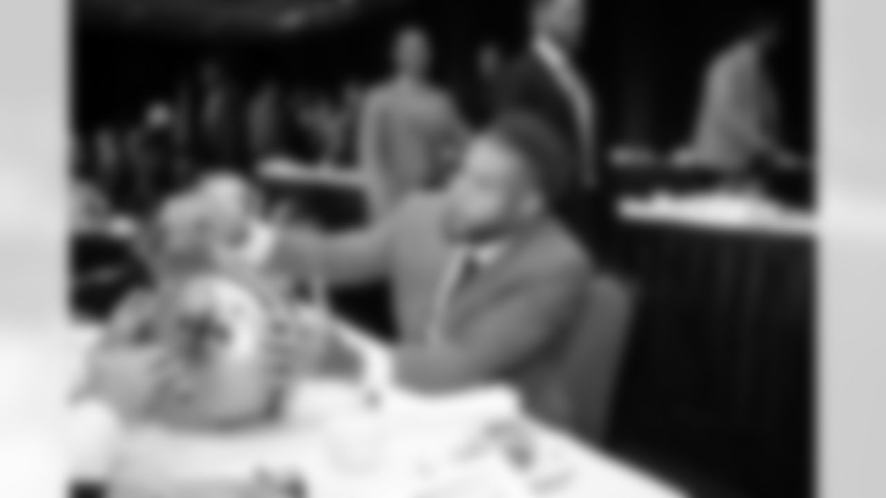 New Orleans Saints safety Tyrann Mathieu attended the annual Meet the Saints luncheon hosted by the Touchdown Club of New Orleans on Thursday, August 25, 2022.