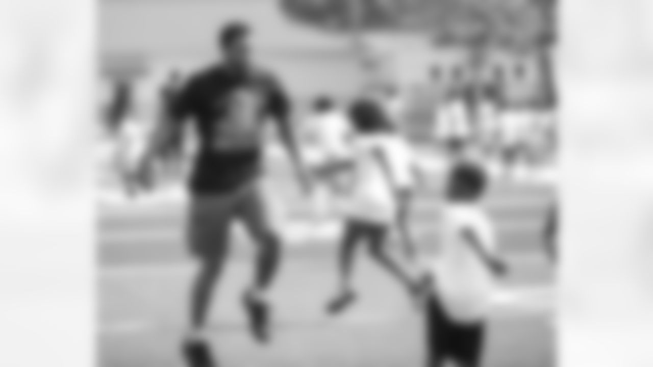 New Orleans Saints safety Johnathan Abram hosted his 3rd annual youth football camp in his hometown of Columbia, Mississippi at Columbia High School on Walter Payton field on Saturday, June 10, 2023.