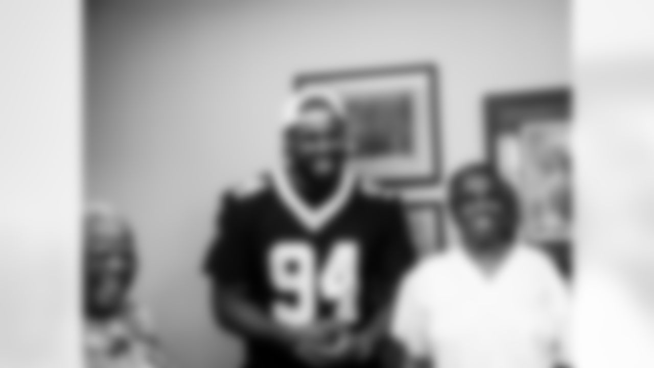 New Orleans Saints defensive end Cameron Jordan joined COX to unveil three refurbished computer labs for residents at Columbia Parc at the Bayou District on Tuesday, Sept. 26, 2023.