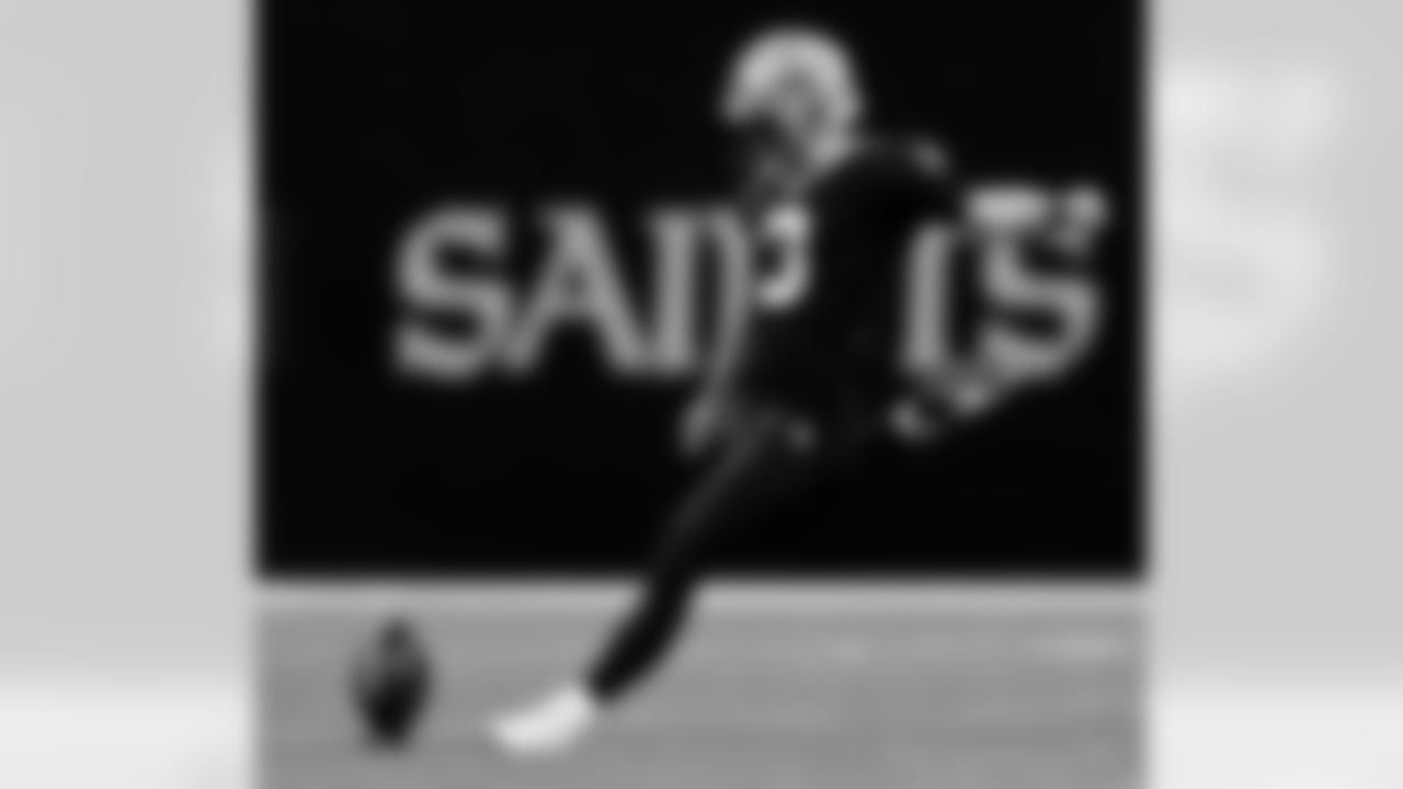 Game action photos from the New Orleans Saints vs. Carolina Panthers matchup in Week 7 of the 2020 NFL season.