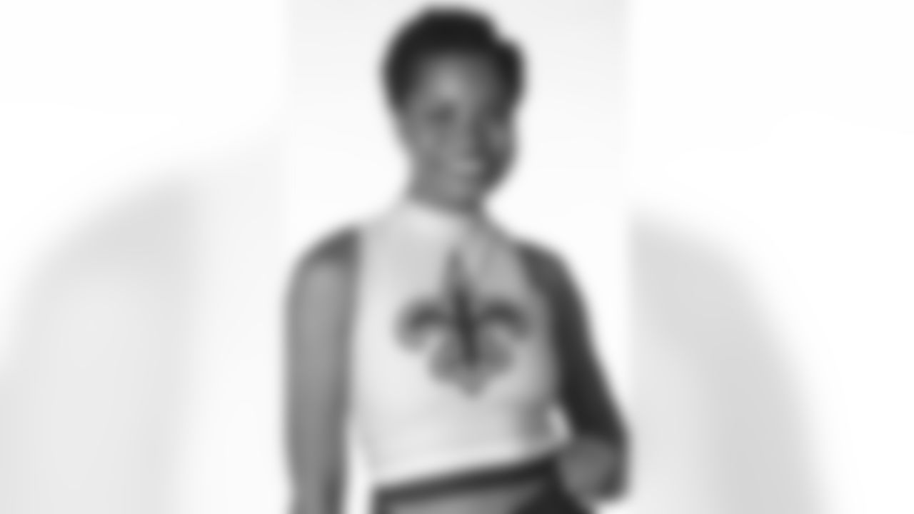 Meet the 53 members of the Saints Cheer Krewe for the upcoming New Orleans Saints 2022 NFL season. || Aryn from New Orleans, LA