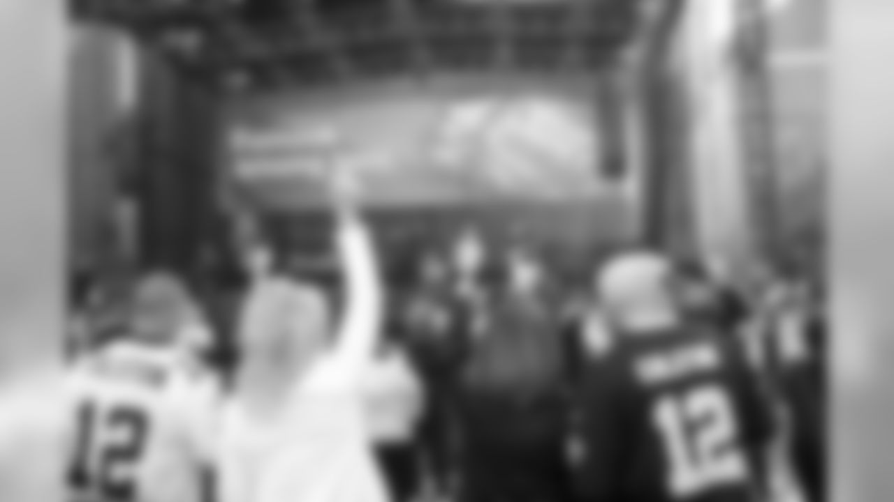 New Orleans Saints fans get ready for Week 12 during our pregame party at Champions Square presented by Ticketmaster.