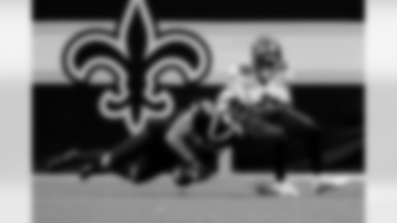 Check out photos of New Orleans Saints wide cornerback Marshon Lattimore in action during the 2020 NFL season.