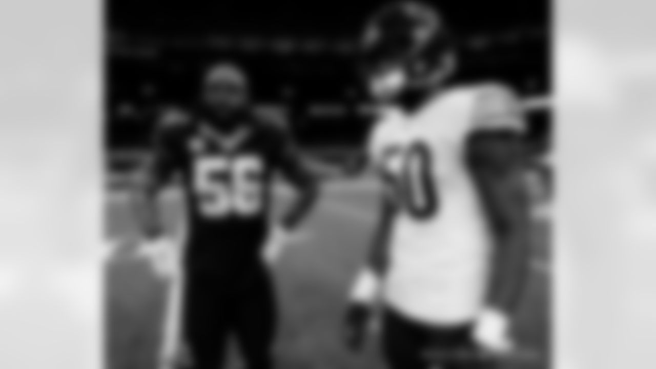Pregame photos from the New Orleans Saints playing host to the Chicago Bears in the Wild Card round of the 2020 NFL playoffs.