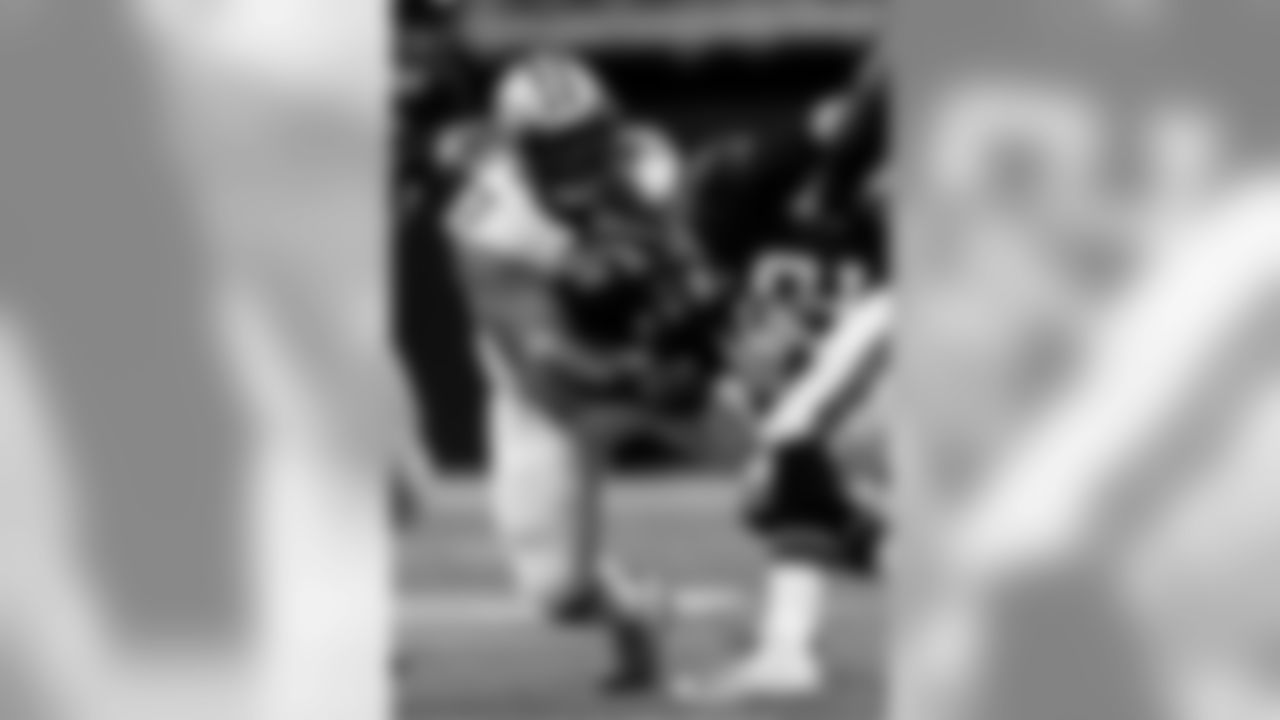 Game action photos from Thursday Night Football on Thanksgiving night 2019 as the New Orleans Saints defeated the Atlanta Falcons in week 13 at Mercedes-Benz Stadium.