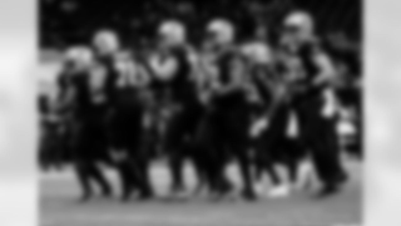 Game action photos from the New Orleans Saints vs. Los Angeles Chargers matchup in Week 5 of the 2020 NFL season.