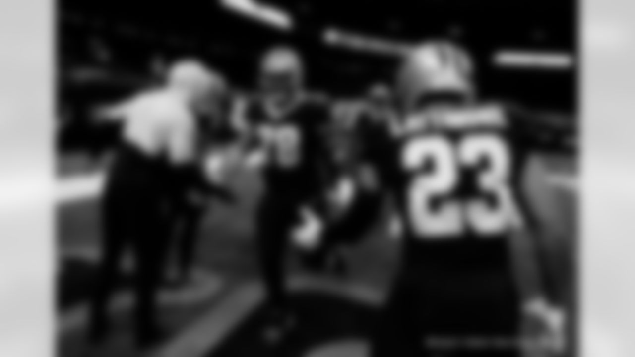 Pregame photos from the New Orleans Saints playing host to the Chicago Bears in the Wild Card round of the 2020 NFL playoffs.