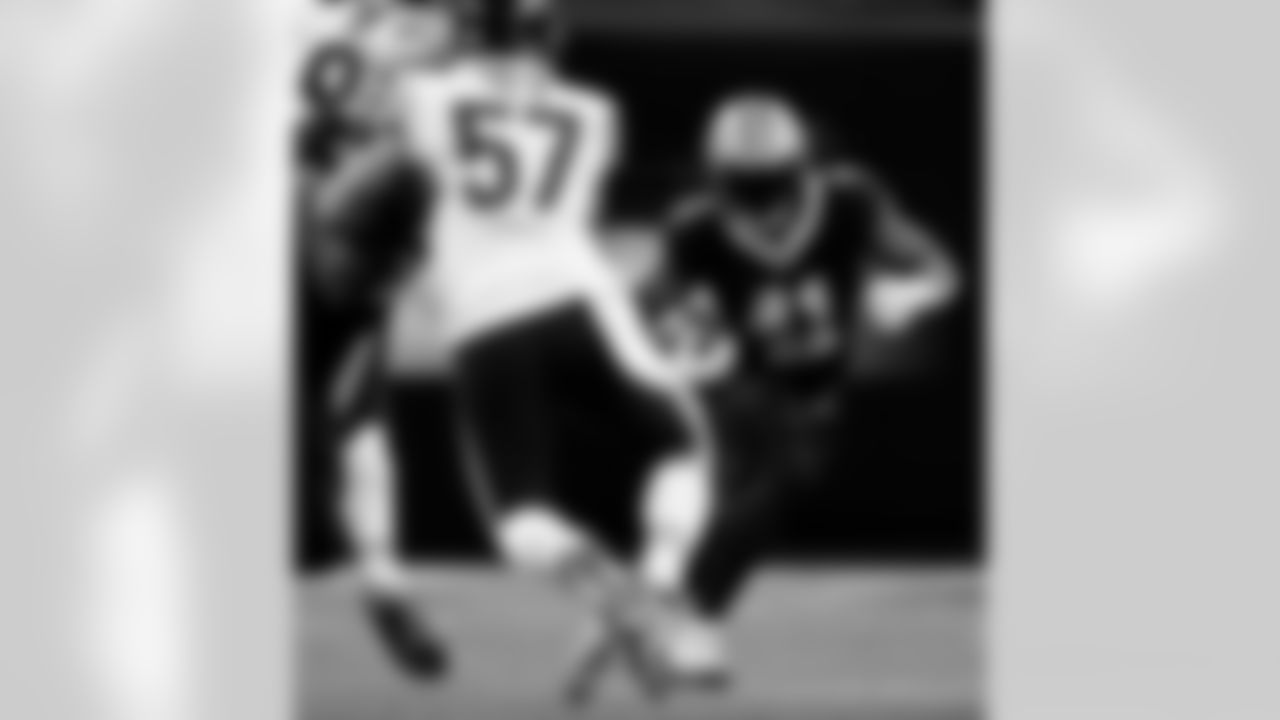 Check out photos of New Orleans Saints running back Alvin Kamara in action during the 2020 NFL season.