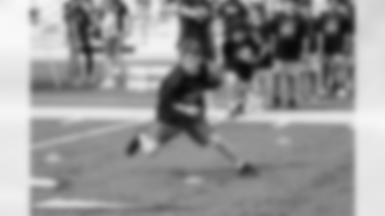 New Orleans Saints linebacker Ty Summers hosted his annual youth football camp and showcase at Ronald Raegan High School in San Antonio, Texas on Sunday, July 2, 2023.