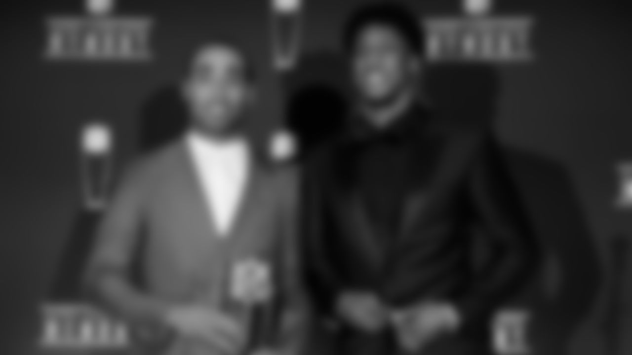 New Orleans Saints players attend NFL Honors ceremony in Miami, Florida.