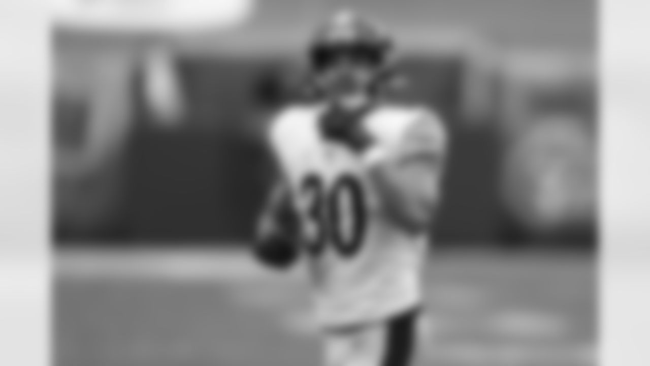 Pittsburgh running back James Conner was selected with the 105th pick in the 2017 NFL Draft by the Pittsburgh Steelers.