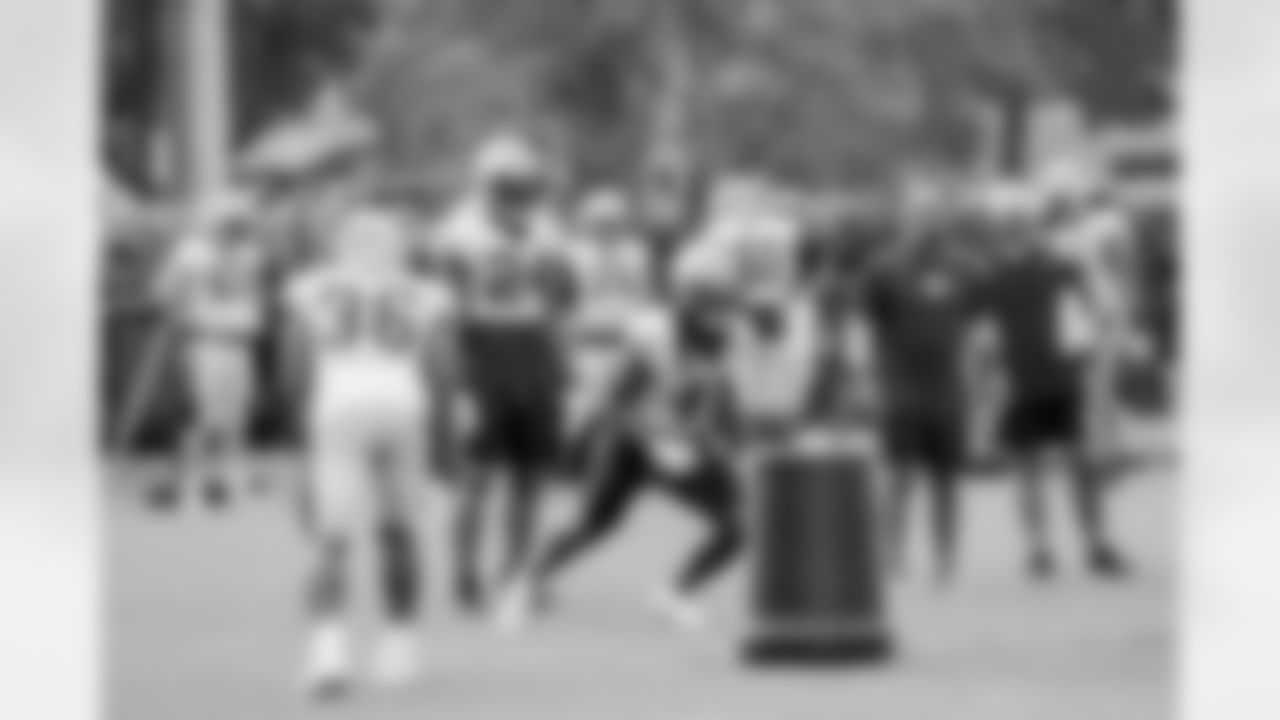 New Orleans Saints running backs Malcolm Brown and alvin Kamara took the field for practice during 2022 Training Camp presented by Rouses Markets on Monday, August 8.