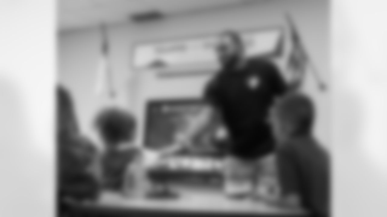 New Orleans Saints defensive end Cameron Jordan visited Bishop McManus Academy on Tuesday, Sept. 19. He attended their flag football pep rally speaking on faith, leadership and hard work.
