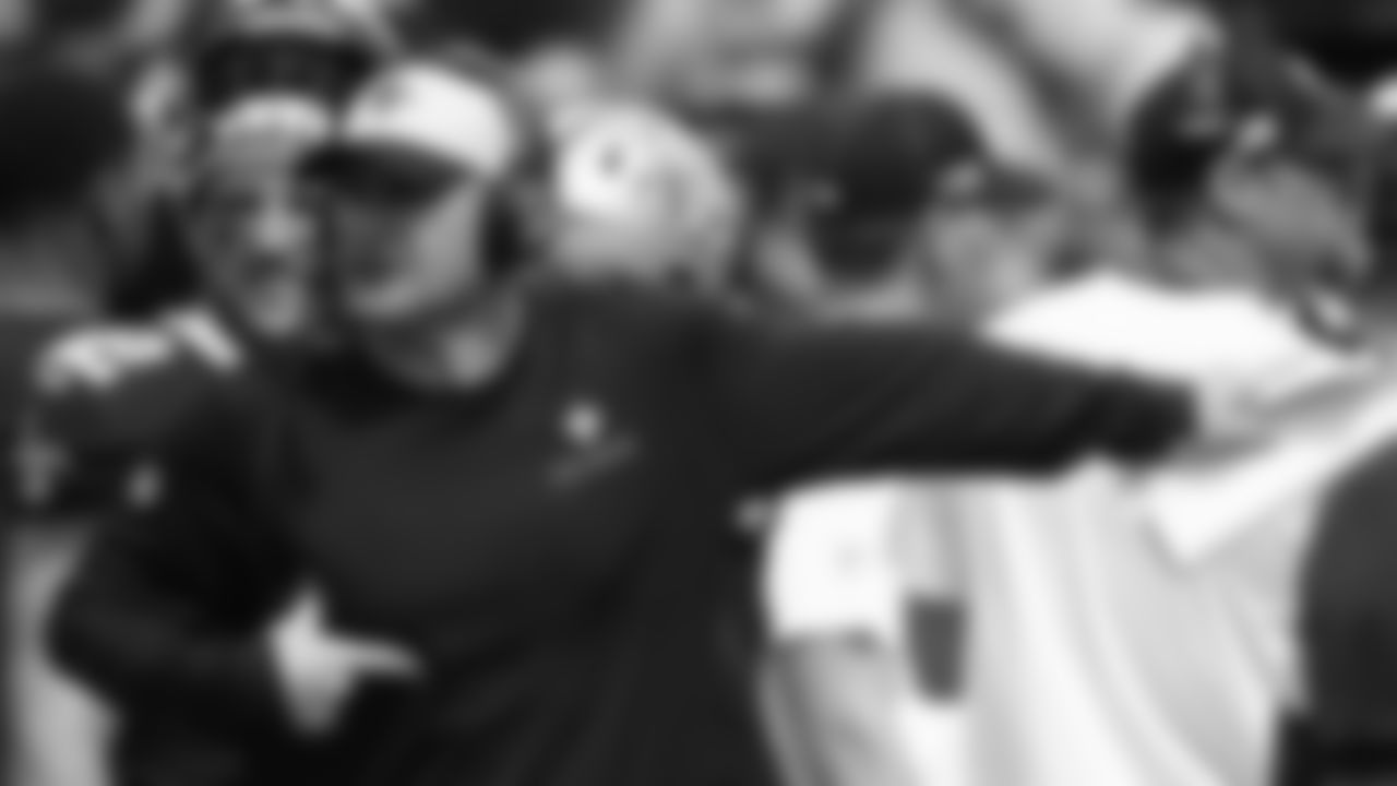 Take a look at special teams coordinator Darren Rizzi in action as we highlight the New Orleans Saints coaching staff on the sidelines.