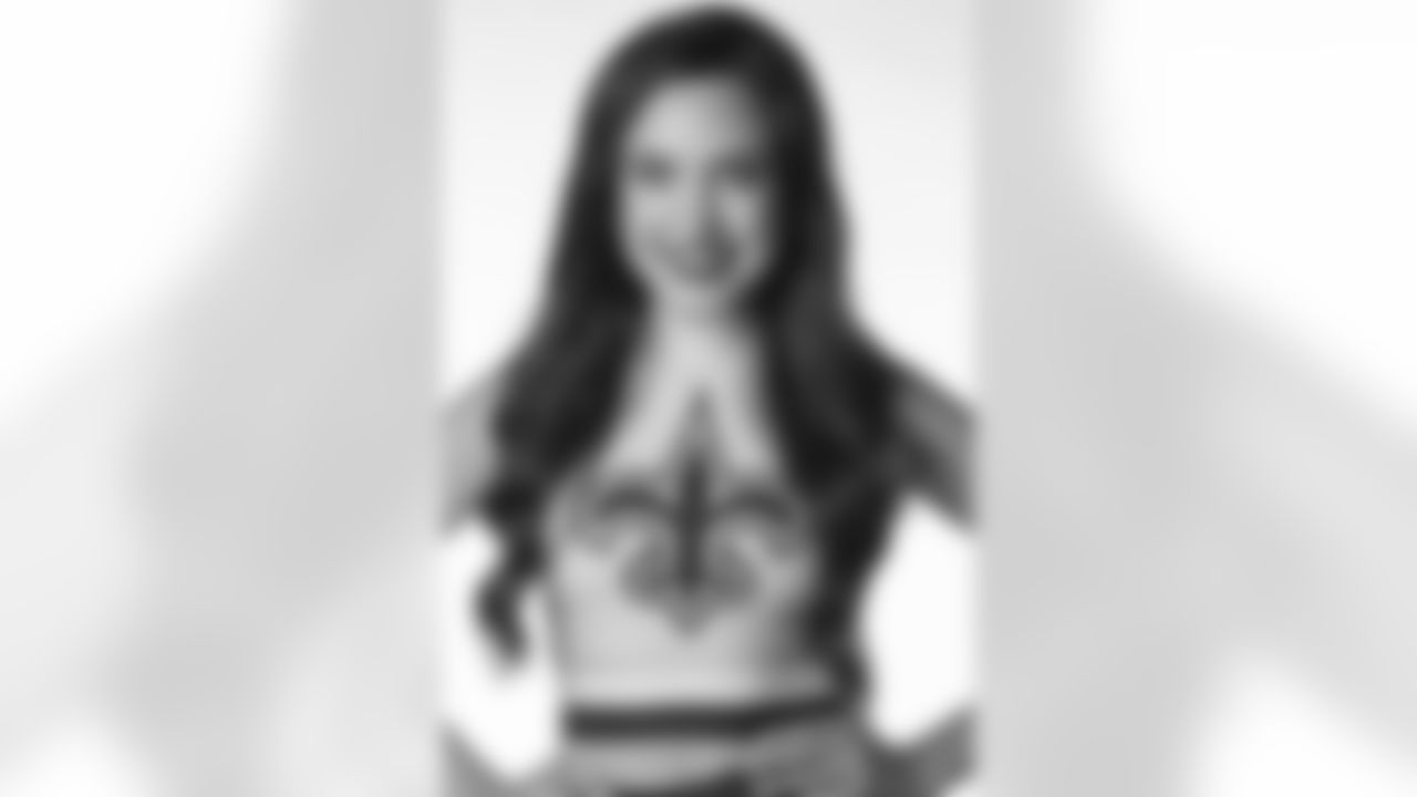 Meet the 53 members of the Saints Cheer Krewe for the upcoming New Orleans Saints 2022 NFL season. || Alexis M. from Vancleave, MS