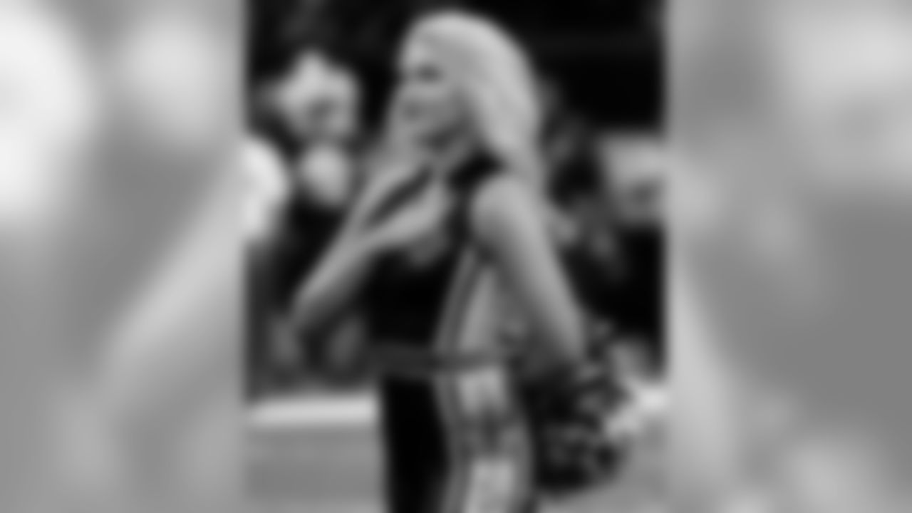 Check out photos of Saintsations member Abigale in action during 2019 Saints NFL season.