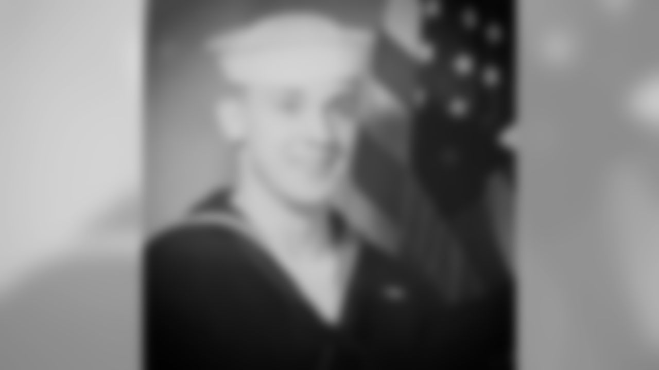Zach Strief: My dad, like so many others, left home to go fight for the freedoms we all enjoy. He had just turned 19 in this picture and would be in Vietnam in 8 months. He's long been my hero for many reasons, but on Veteran's Day it's because of that sacrifice. To him and everyone else that has put others before themselves, thank you!! Today, and everyday, you are appreciated.