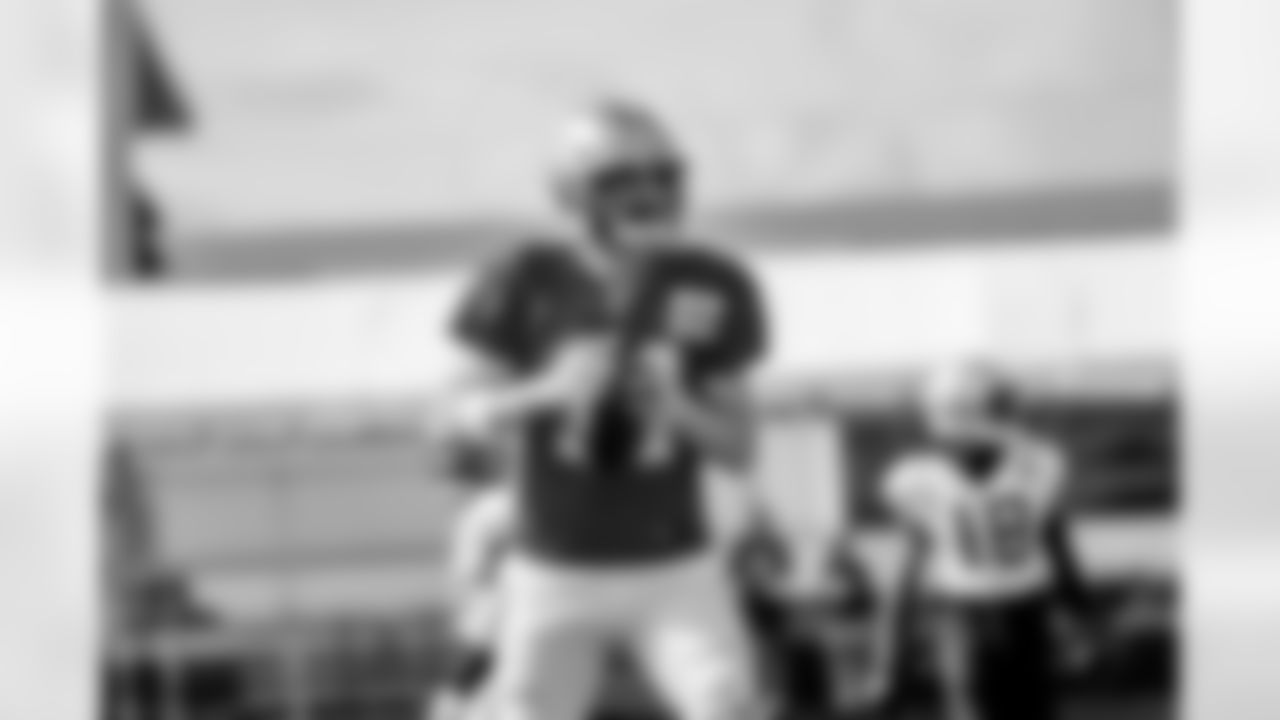 New Orleans Saints quarterback Andy Dalton took the field for practice during 2022 Training Camp presented by Rouses Markets on Wednesday, August 10.