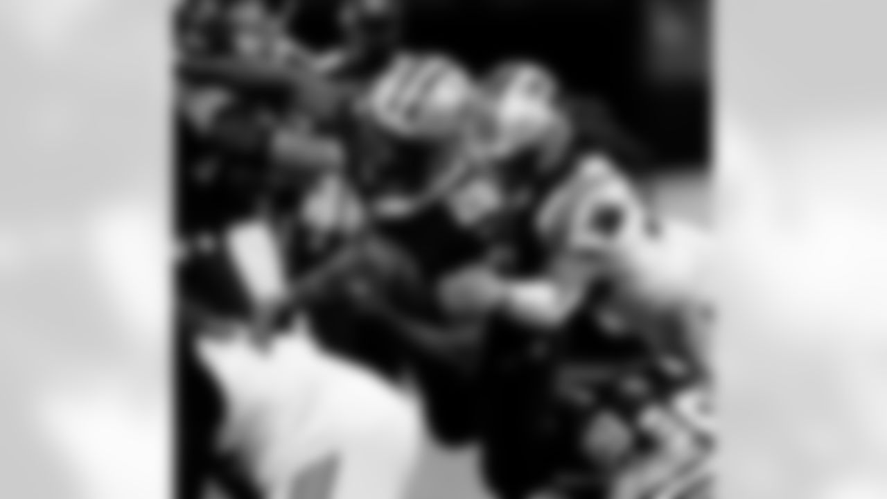 Game action photos from the New Orleans Saints vs. Carolina Panthers matchup in Week 7 of the 2020 NFL season.