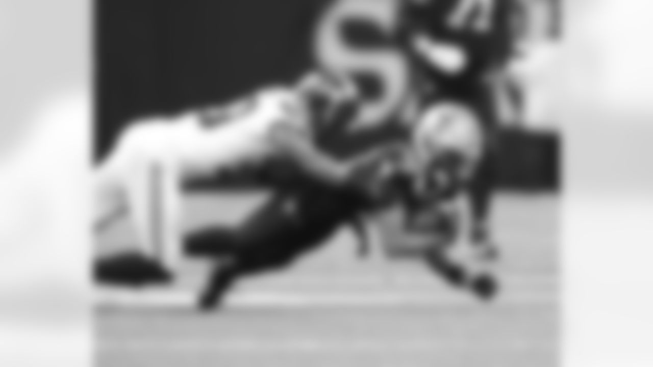 New Orleans Saints wide receiver Chris Olave in action during their 2022 Week 5 game against the Seattle Seahawks.