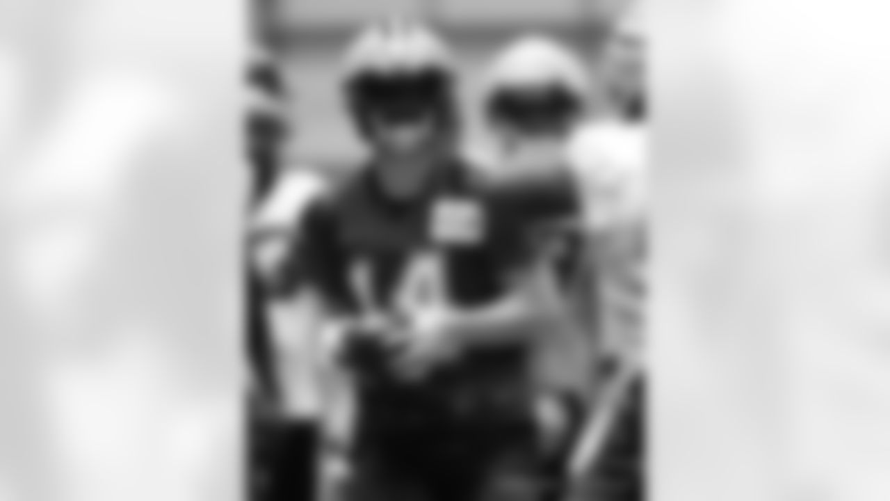 New Orleans Saints quarterback Andy Dalton took the field for practice during 2022 Training Camp presented by Rouses Markets on Saturday, August 6.