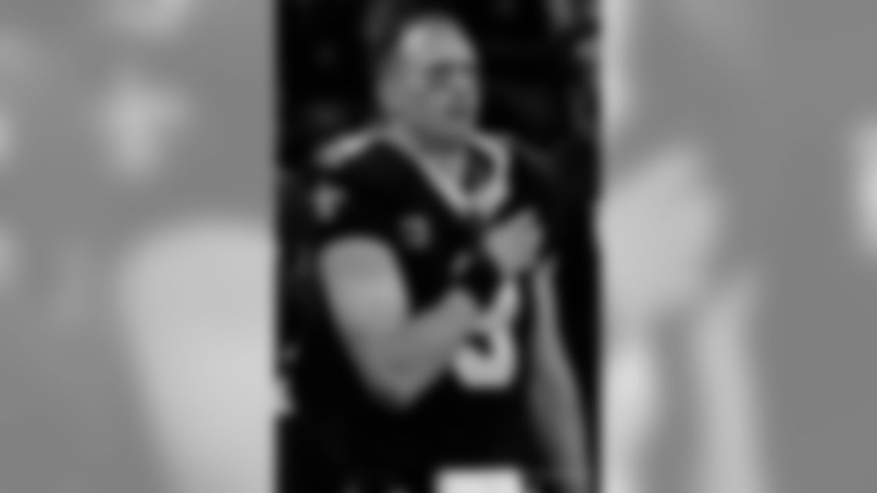 New Orleans Saints players prepare for week 14 before taking on the San Francisco 49ers at the Mercedes-Benz Superdome.