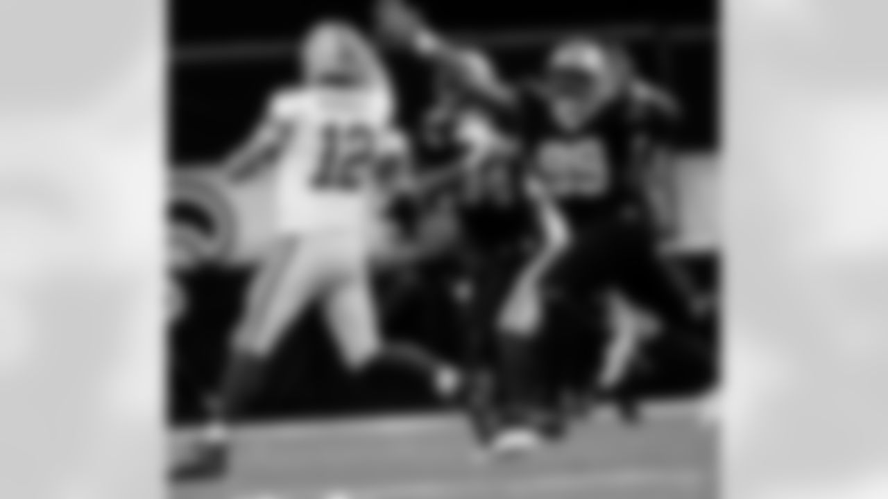 Game action photos from the New Orleans Saints vs. Green Bay Packers matchup in Week 3 of the 2020 NFL season.