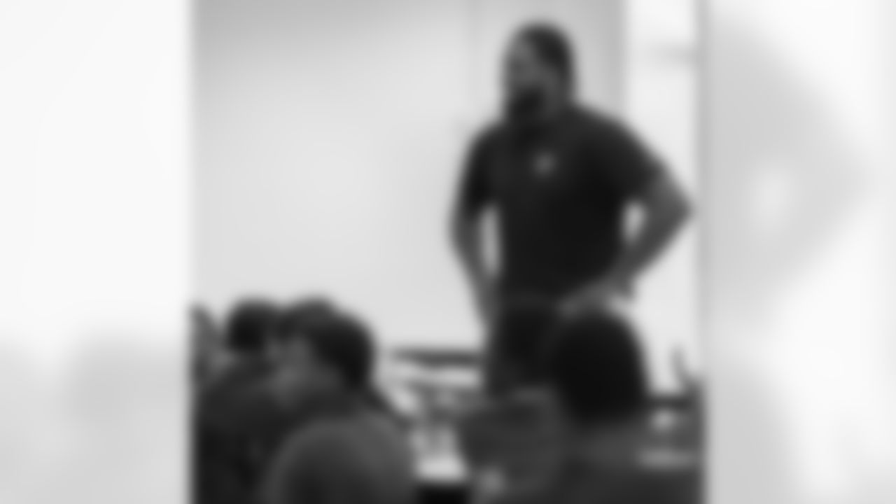 New Orleans Saints defensive end Cameron Jordan visited Martin Luther King Elementary School on Monday, Oct. 23. He spoke to the students about social media, the people you surround yourself with, and leadership.