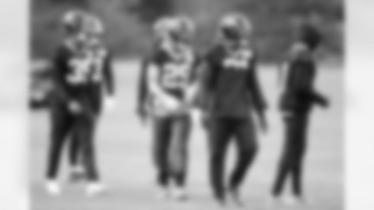 New Orleans Saints held practice in London on Thursday, Sept. 29 ahead of their Sunday game against the Minnesota Vikings in Week 4 of the 2022 NFL season.