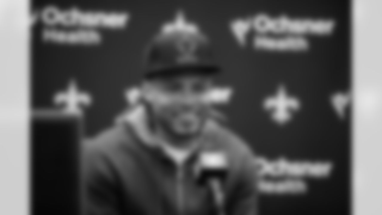 The newest Saints free-agent roster addition Tyrann Mathieu arrives in New Orleans to sign his contract at the Ochsner Sports Performance Center on May 4, 2022.