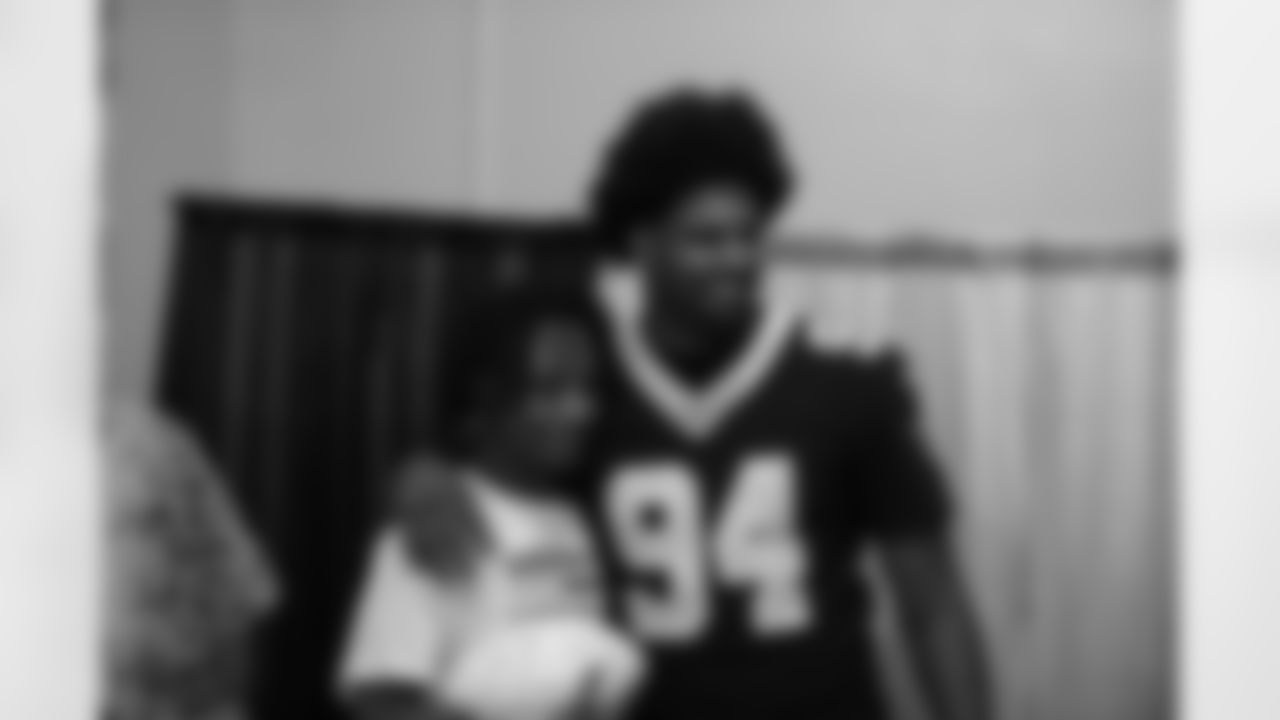 New Orleans Saints defensive end Cameron Jordan visited the NET Charter School on Thursday, February 16, 2023. He spoke with students about hard work, and Microsoft also donated 25 Surface tablets to the school.