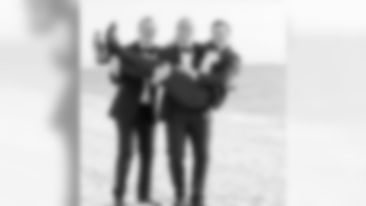 Alex Anzalone: Had to carry these two to the alter