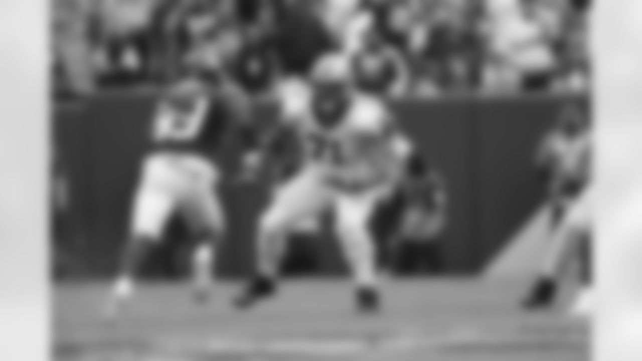 Check out photos of the New Orleans Saints offensive tackles in action during the 2021 NFL season.