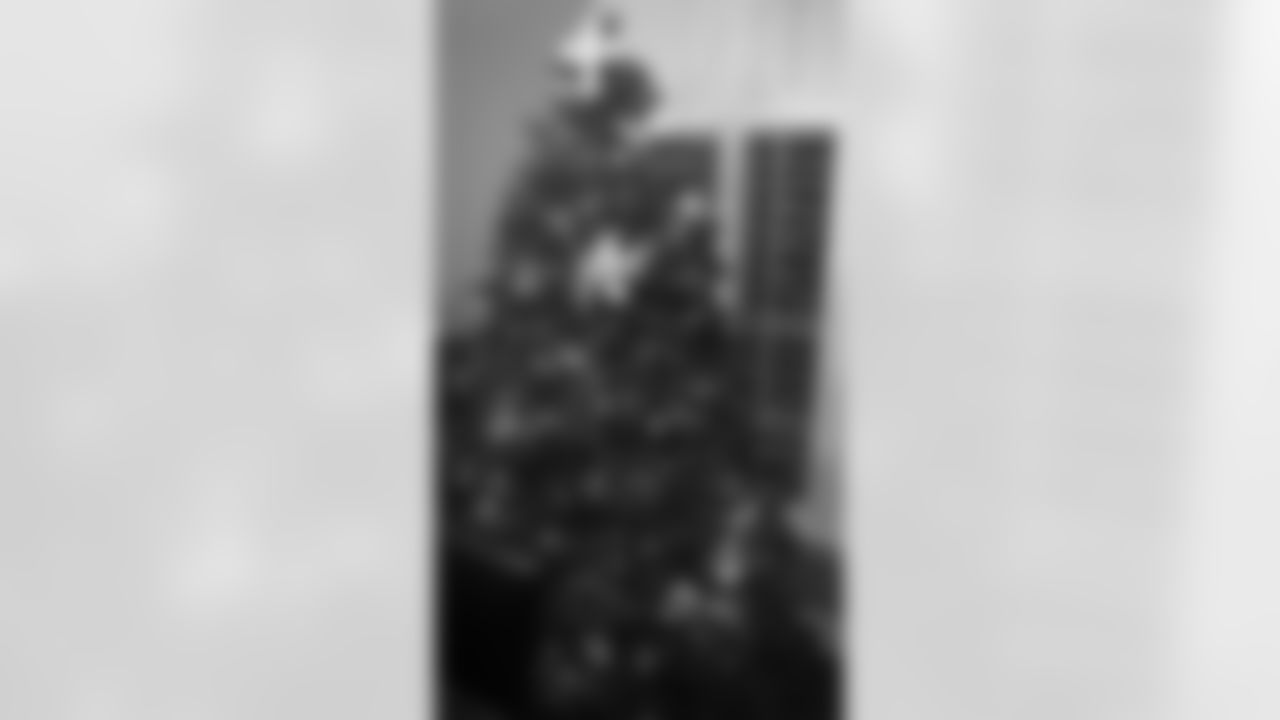 Robert Meachem's Christmas tree