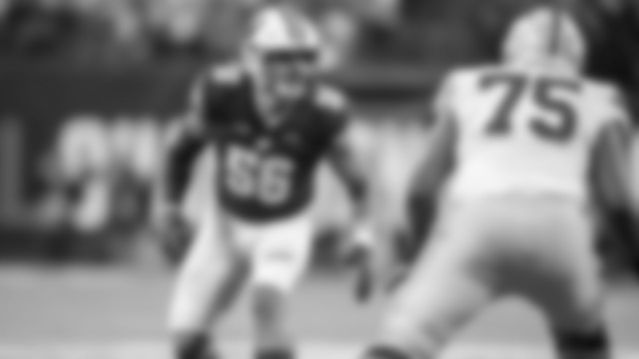 With the 74th pick in the 2020 NFL Draft, the New Orleans Saints traded up to select LB Zack Baun out of Wisconsin.