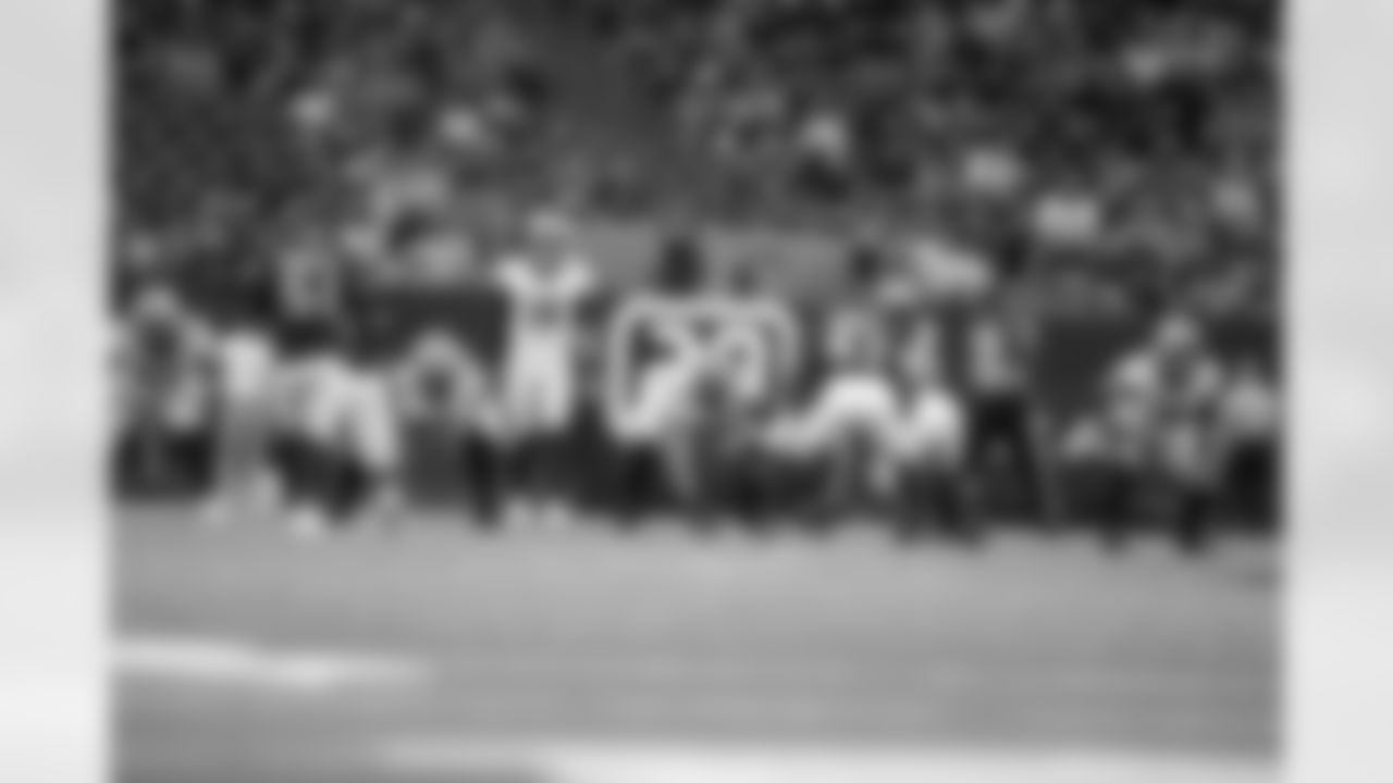 New Orleans Saints players in action during their 2022 Preseason Week 1 game against the Houston Texans.