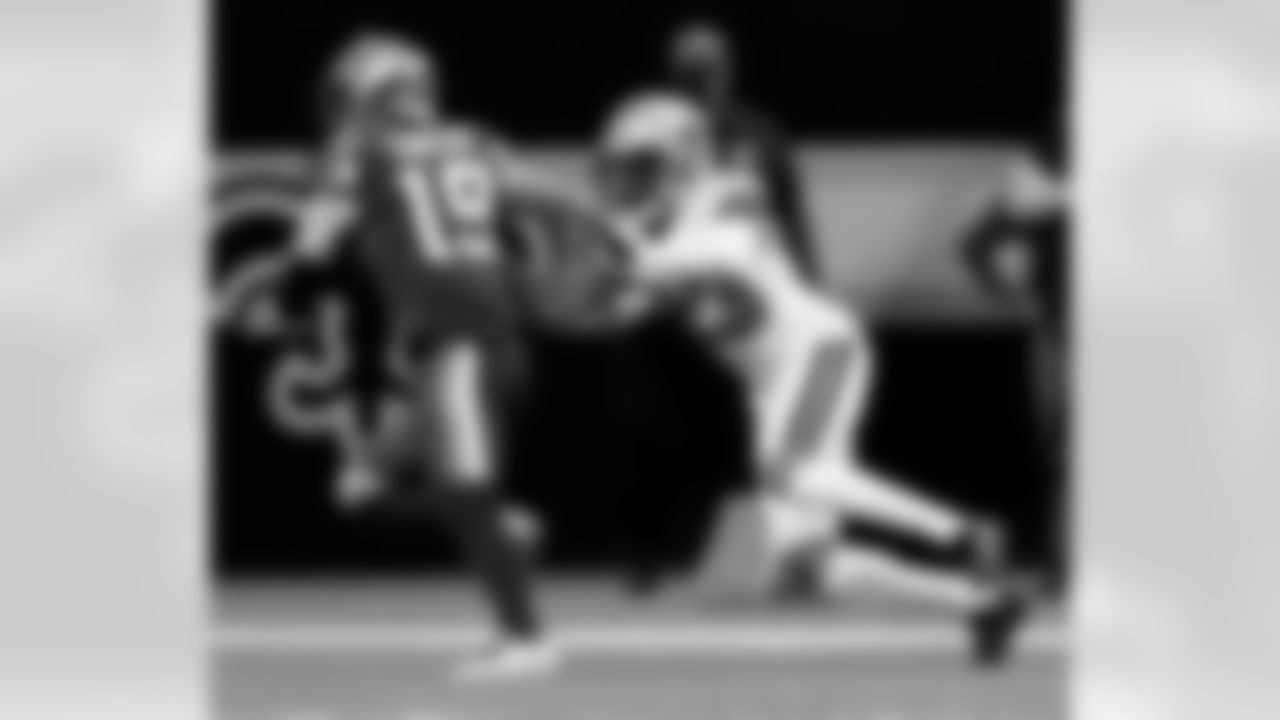 Check out photos of New Orleans Saints wide cornerback Marshon Lattimore in action during the 2020 NFL season.