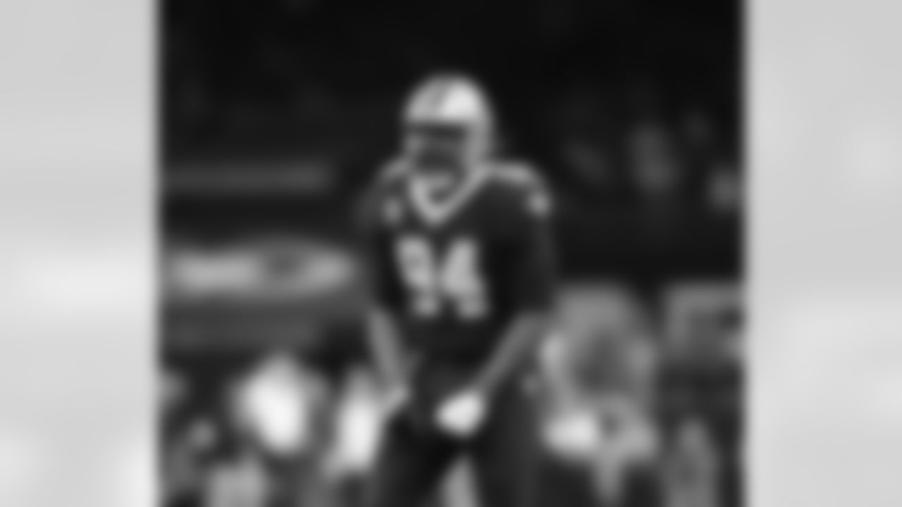New Orleans Saints defensive end Cameron Jordan in action during their 2022 Week 5 game against the Seattle Seahawks.