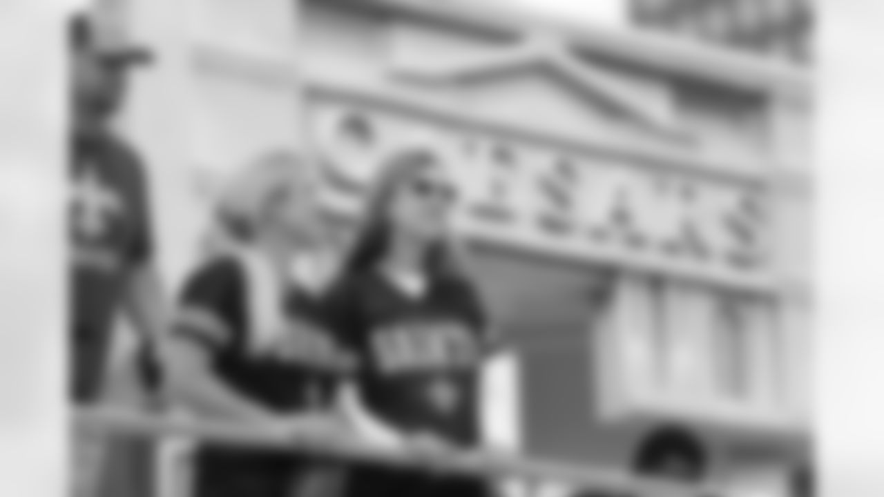 Fans get ready at Champions Square as the New Orleans Saints host the Cincinnati Bengals in Week 6 of the 2022 NFL season on October 16 at the Caesars Superdome.