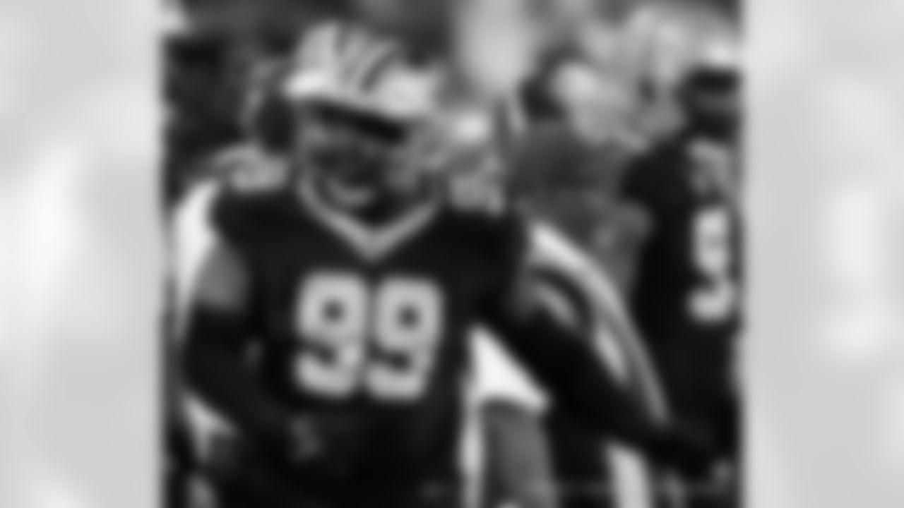 Check out the game action from the New Orleans Saints game against the Carolina in Week 2 of the 2023 NFL season including defensive tackle Khalen Saunders (99).