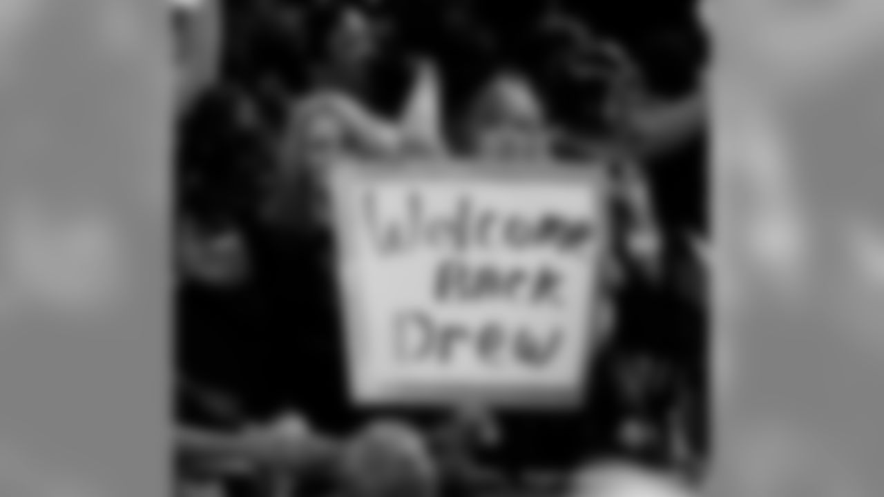Saints fans show their support in the Mercedes-Benz Superdome during Week 8 of the 2019 NFL season.