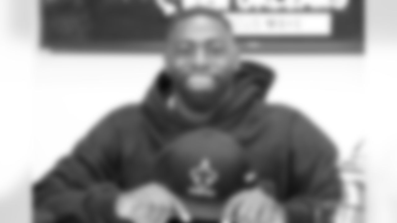 The newest Saints free-agent roster additions Marcus Maye and Kentavius Street arrive in New Orleans to sign their contracts at the Ochsner Sports Performance Center on March 18, 2022.