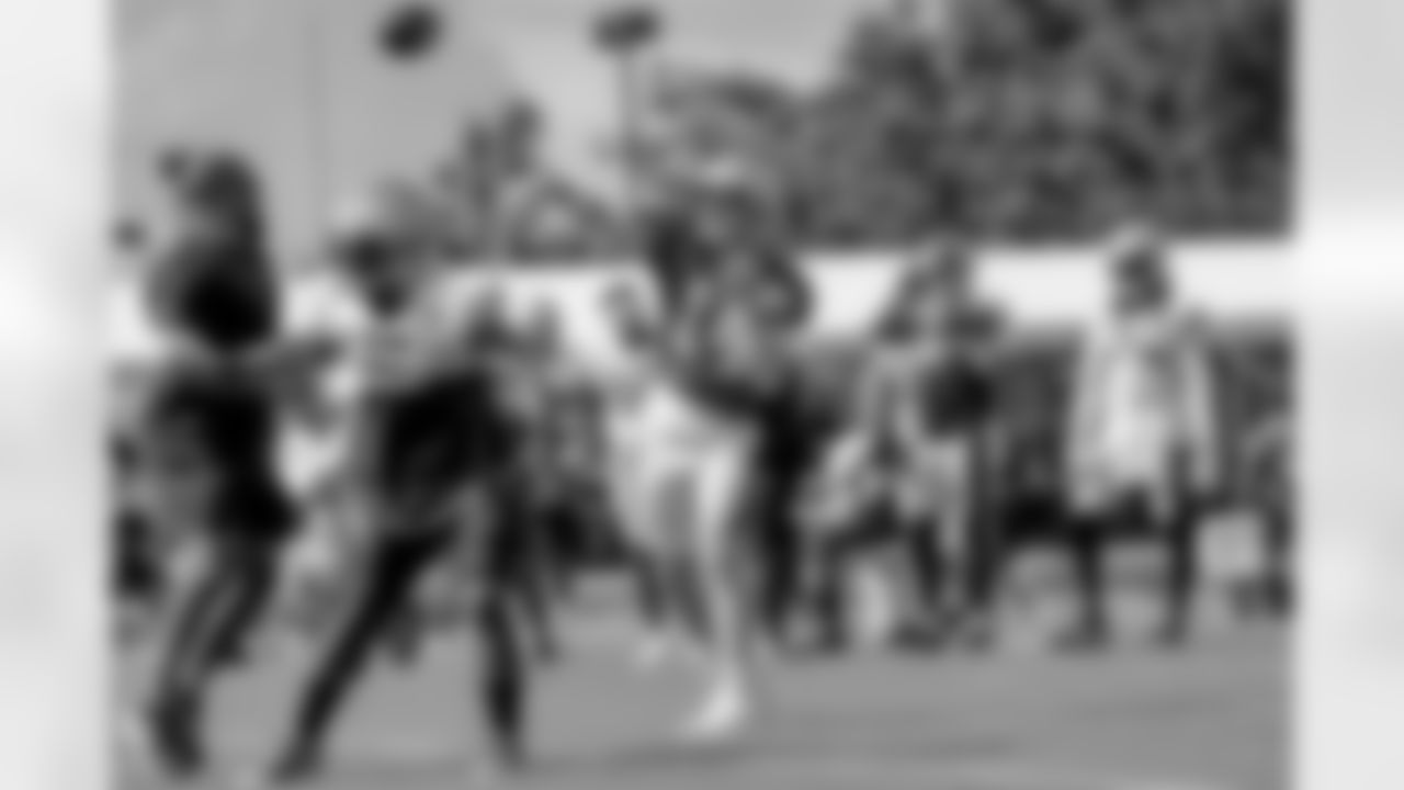 New Orleans Saints quarterback Andy Dalton took the field for practice during 2022 Training Camp presented by Rouses Markets on Wednesday, August 10.