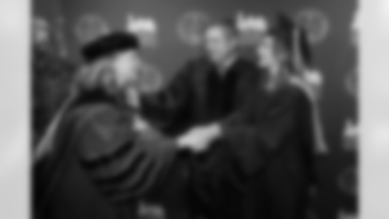 Former New Orleans Saints head coach Sean Payton speaks at the Commencement ceremony for Loyola University of New Orleans on Saturday, May 14, 2022.