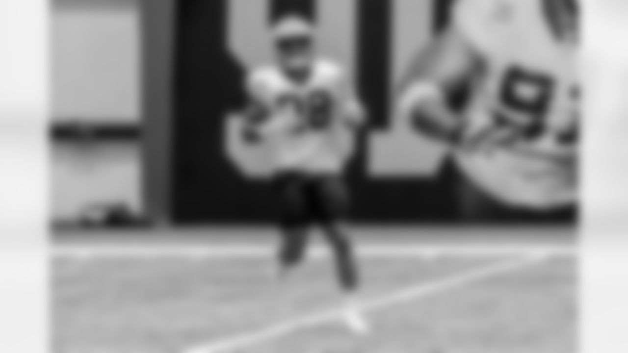 New Orleans Saints running back Devine Ozigbo took the field for practice during 2022 Training Camp presented by Rouses Markets on Tuesday, August 9.