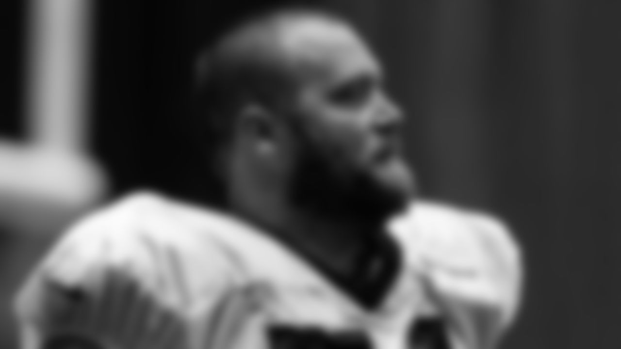 Check out the faces of your New Orleans Saints players who will take the field during the 2023 NFL season for the Black and Gold. James Hurst, OL #74